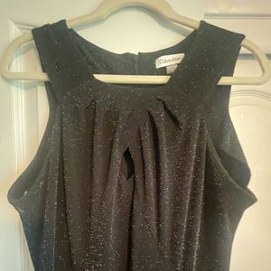 Calvin Klein Black shimmery jumpsuit